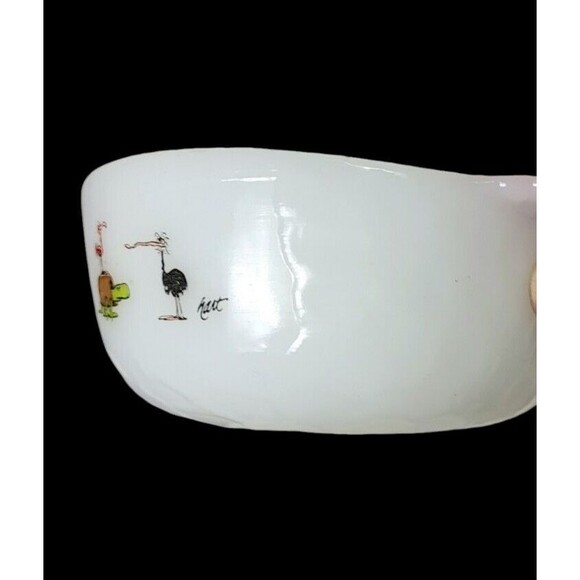 VTG 70s Fire-King Grog BC Comic Strip Ice Age Johnny Hart Caveman Cereal Bowl - Picture 7 of 13